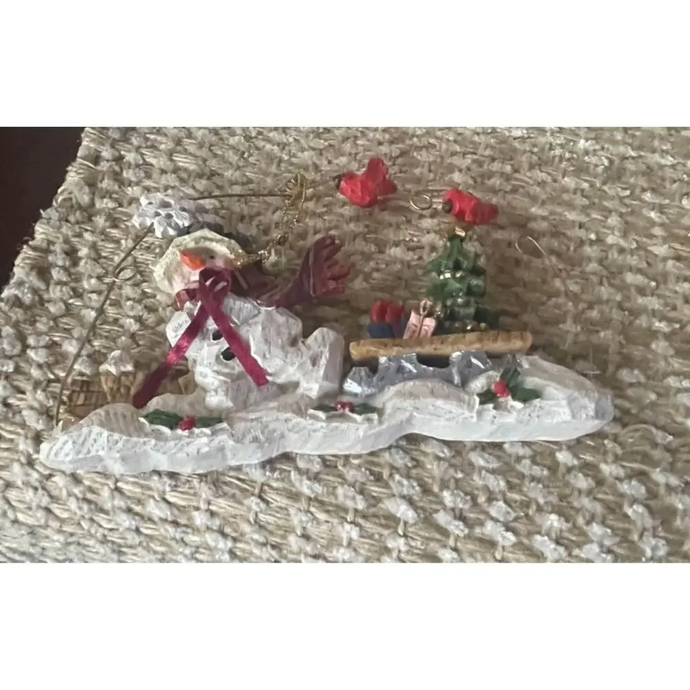 snowman Christmas ornaments  -2